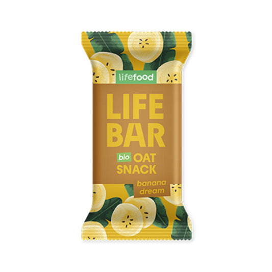 Havermoutreep banana dream Life Food 40 g lifebar