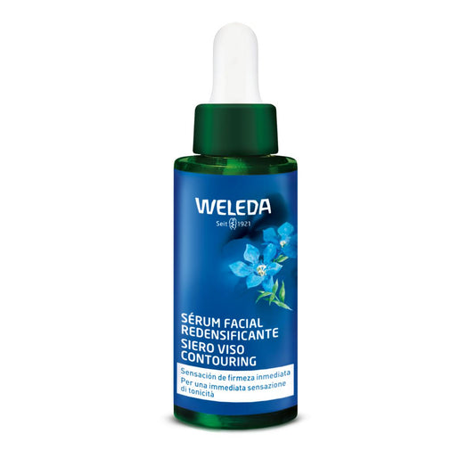 Fläktande ansiktsserum med blå gentiana och edelweiss Weleda 30 ml