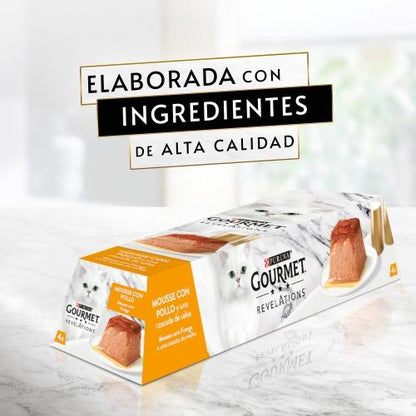 6er-Pack GOURMET REVELATIONS Hühnermousse (4 x 57 g)