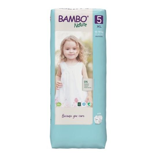 Couches T5 junior (12-18 kg) Bambo Nature 44 unités