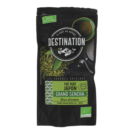 Thé vert sencha Japon BIO Destination 80 g