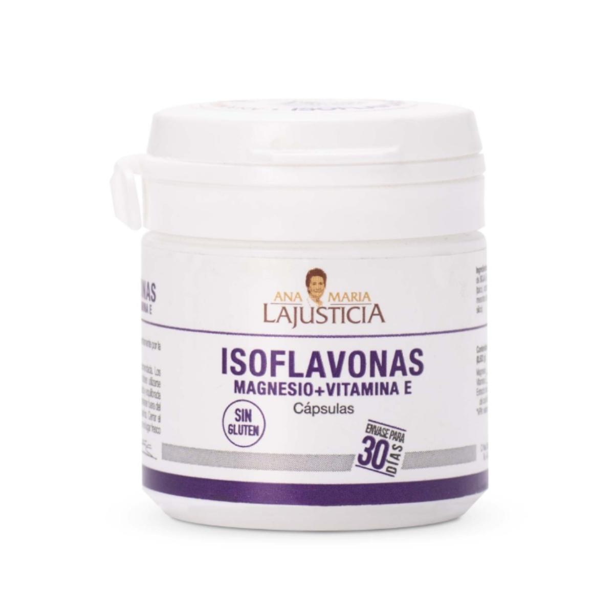Isoflavoni con magnesio e vitamina E Ana María LaJusticia, 30 capsule