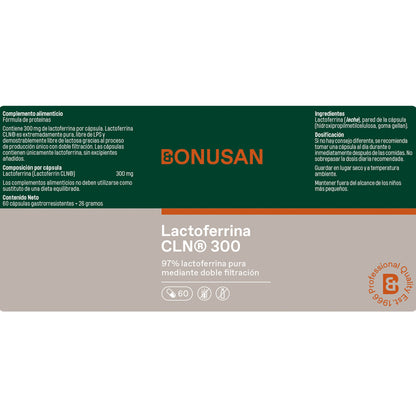 Lactoferrin CLN® 300 Bonusan 60 magensaftresistente Kapseln