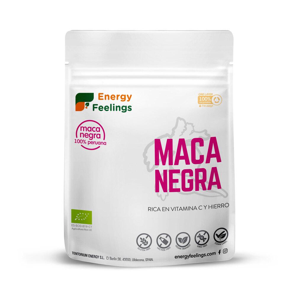 Energy Feelings Organic Black Maca Powder 200 g