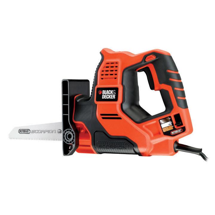 Sierra Scorpion 500W AutoSelect + 3 blades and case Black+Decker RS890K-QS