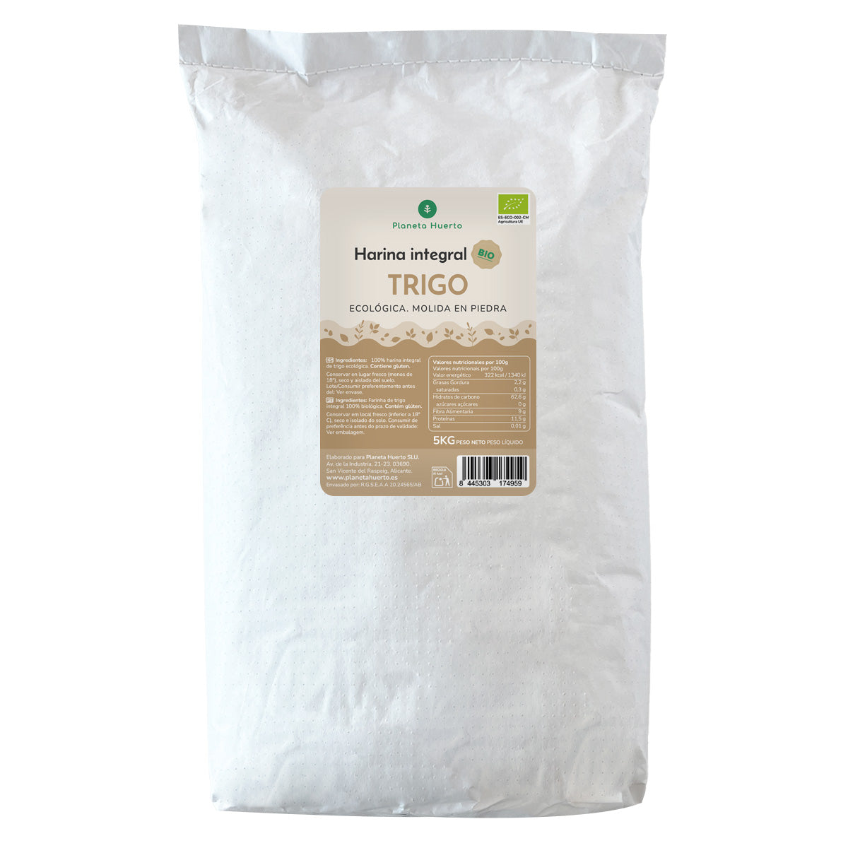 Mąka pszenna razowa Eco Planet Garden 5 kg