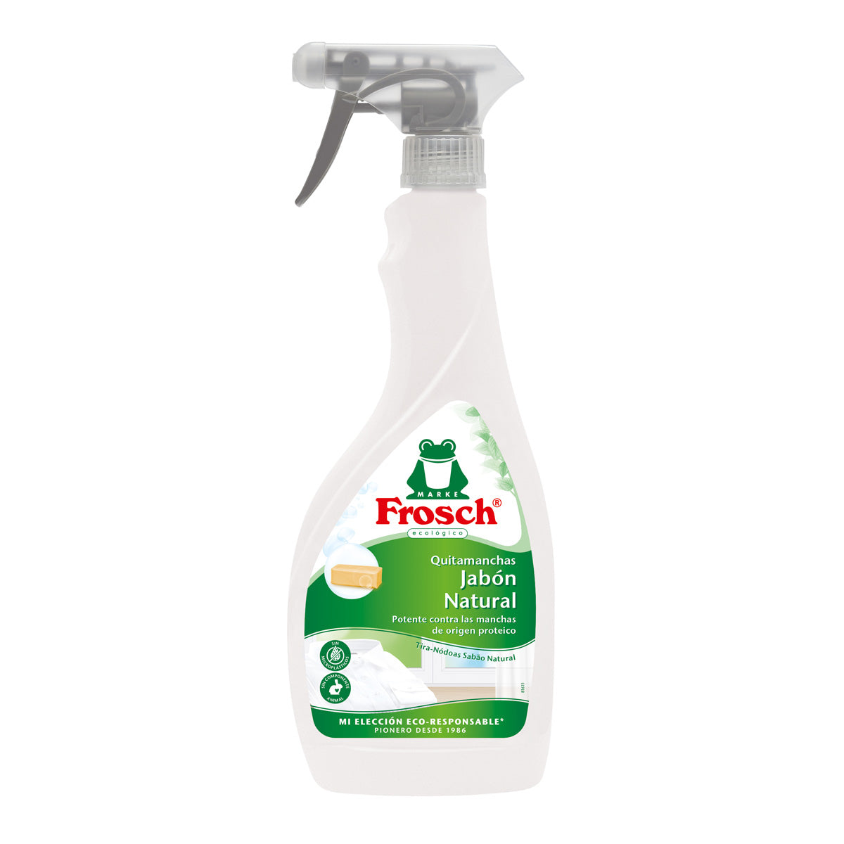 Sporco smacchiatore Sapone naturale Frosch 500 ml