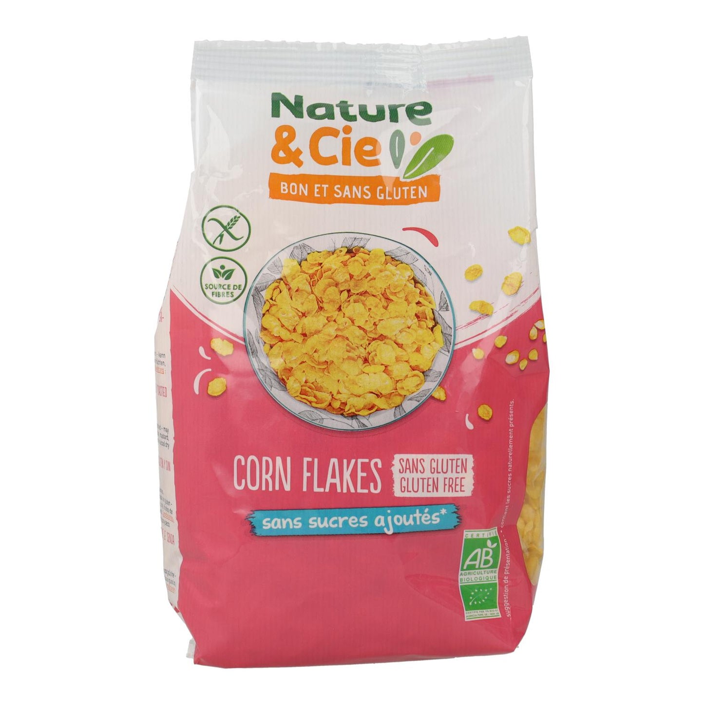 Gluten-free and sugar-free toasted cornflakes Bio Nature & Cie 200 g