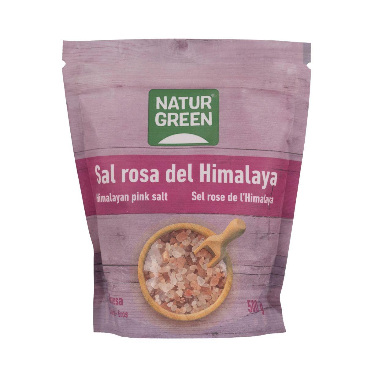 Rotes Himalaya-Salz, grob, Naturgreen 500 g