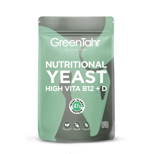 Lievito alimentare High Vita B12 + D in fiocchi: (500 g) Confezione XXL