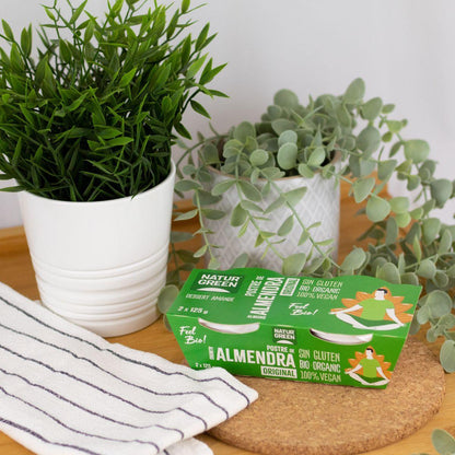 Dessert aux amandes et à la vanille NaturGreen, 2 x 125 g