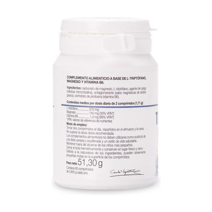 Pack 2xTryptophane avec magnésium et vitamine B6 Ana María LaJusticia, 2 boîtes de 60 comprimés