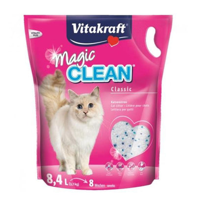 Vitakraft Magic Clean Perle di gel di silice super assorbenti 8,4 L