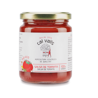 Cal Valls Bio-Tomatensauce mit Basilikum 350 g
