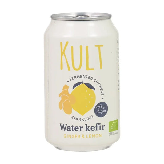 KULT Ingwer-Zitronen-Kefir-Wasser 330 ml
