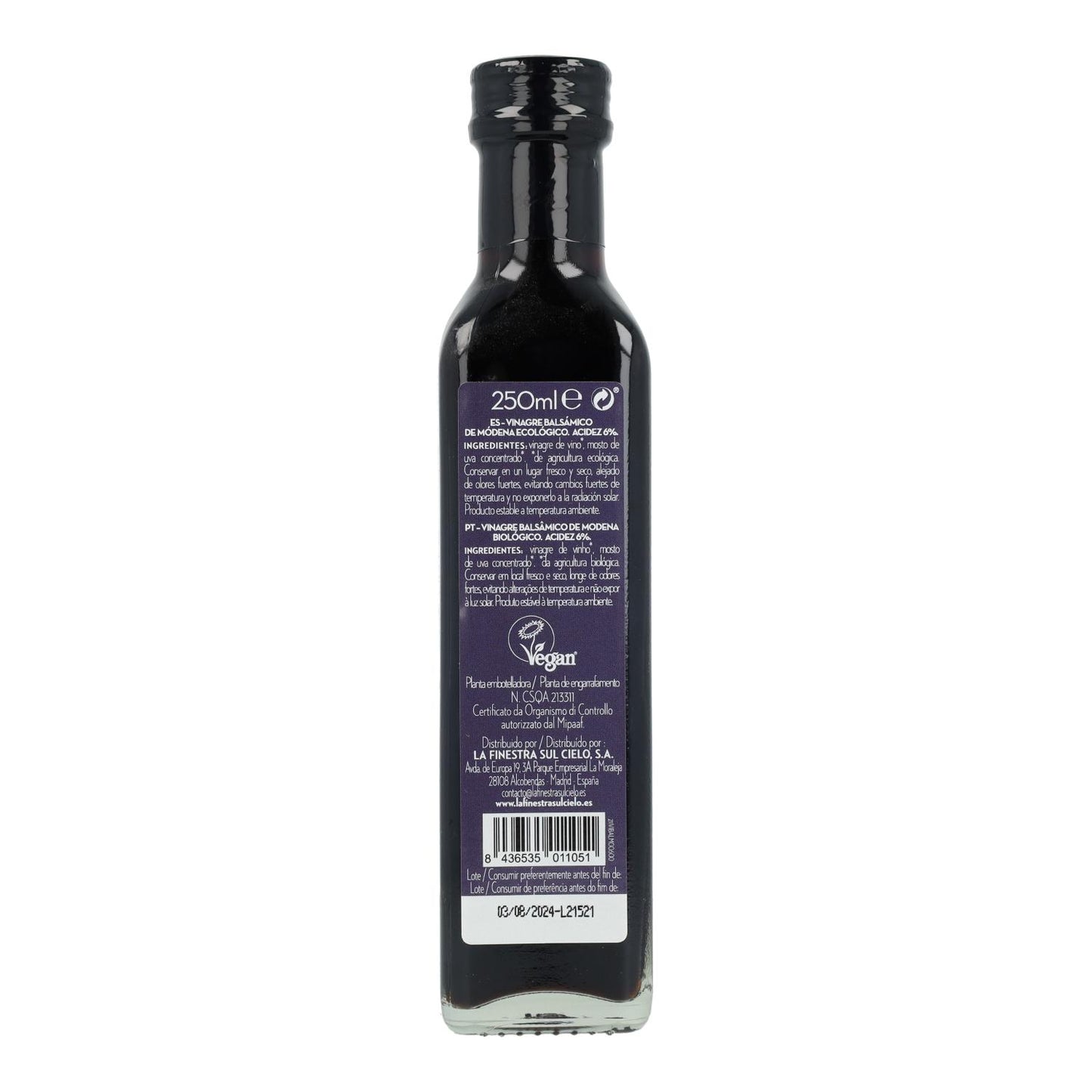 La Finestra Sul Cielo Balsamico-Essig aus Modena 250 ml