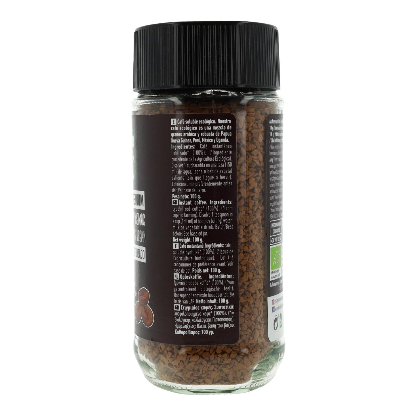 Café instantané bio Biocofee Naturgreen 100 g