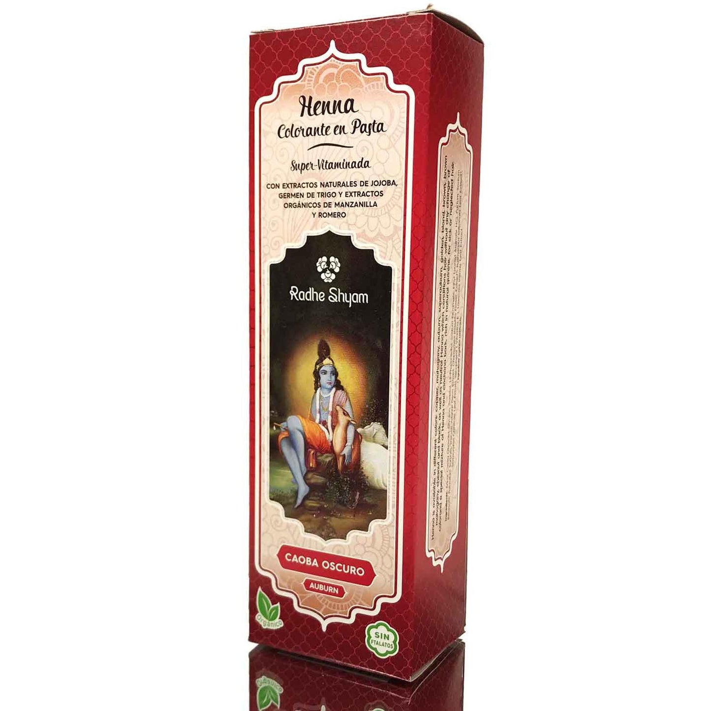 Henna Pasta Donker Mahonie Radhe 200 ml Radhe