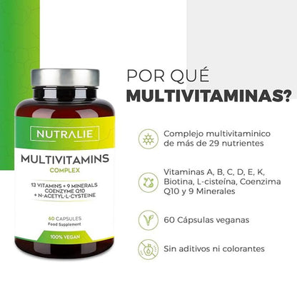 Nutralie Multivitaminico Complex con 29 principi attivi 60 capsule