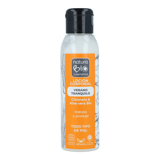 Lozione repellente per il corpo alla citronella Verano Tranquilo NaturaBIO 100 ml
