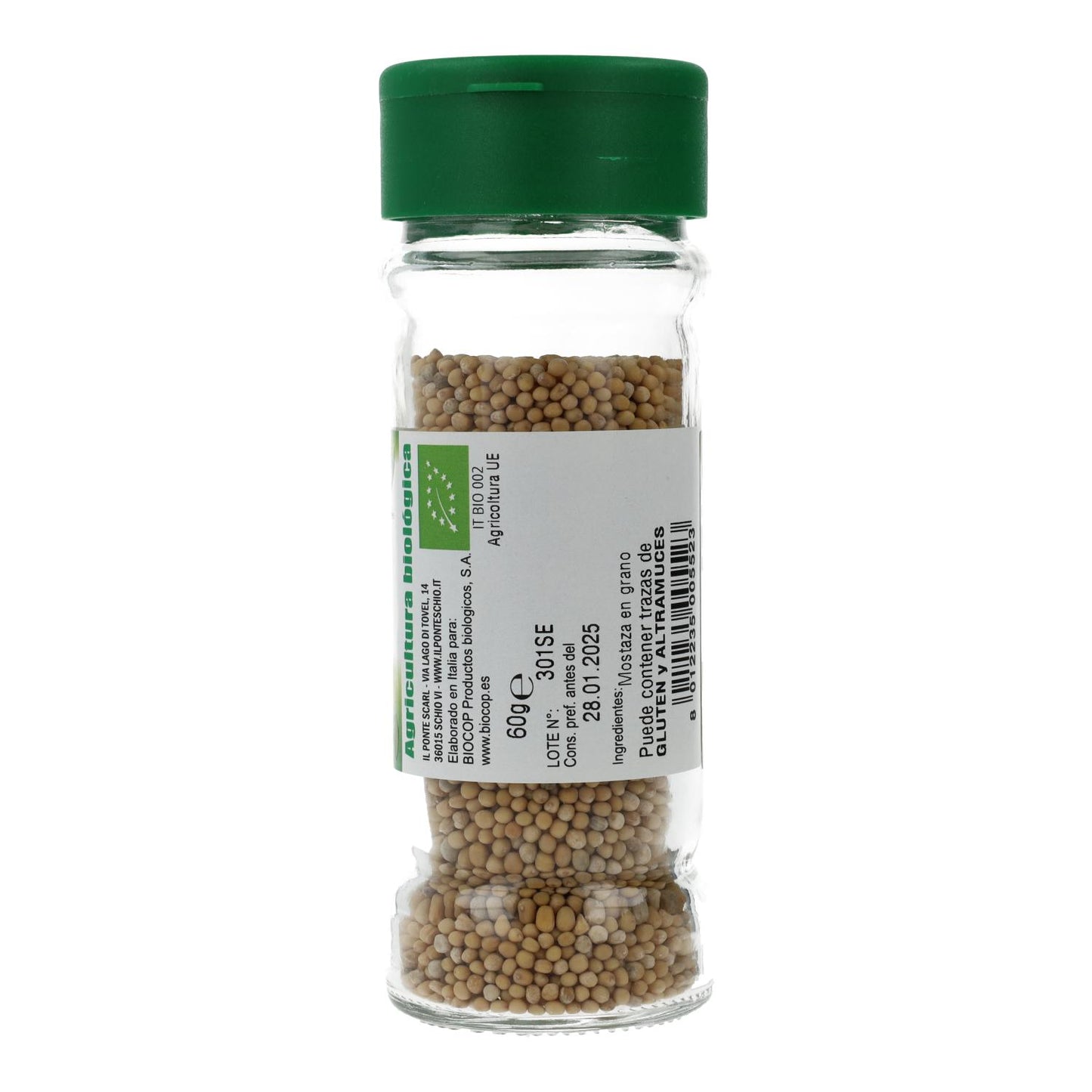 Mostaza en grano Biocop 60 g