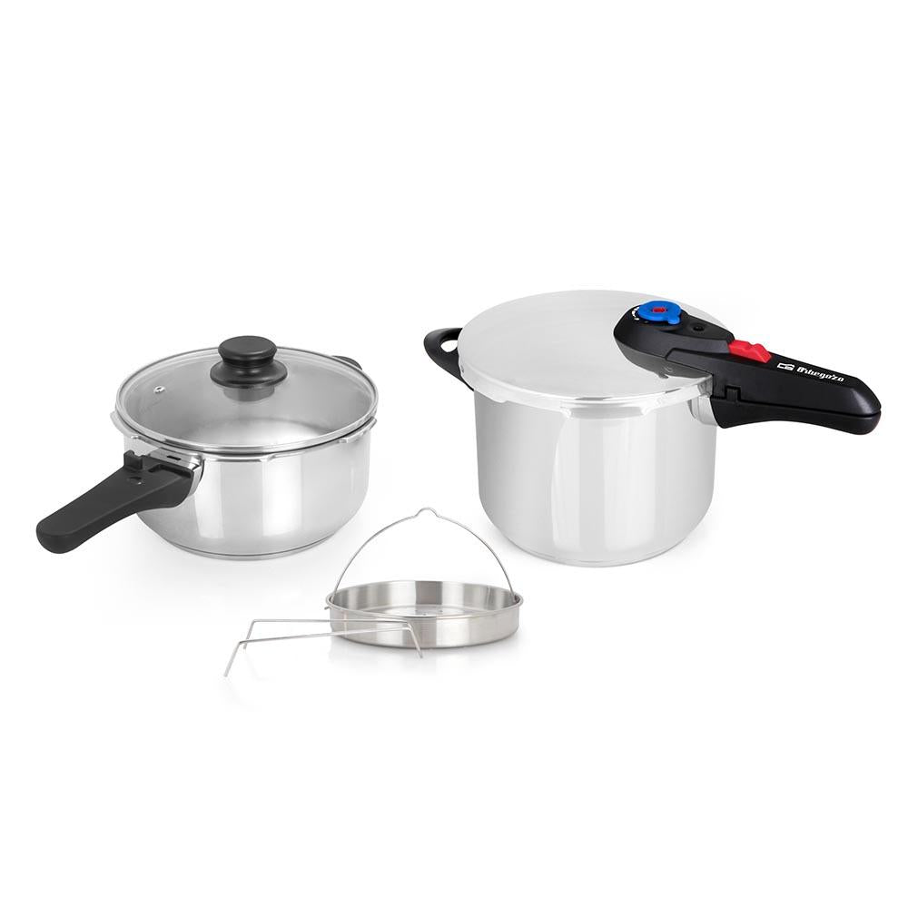 Orbegozo HP Duo Express 4 + 6 litre Super Fast Cooker