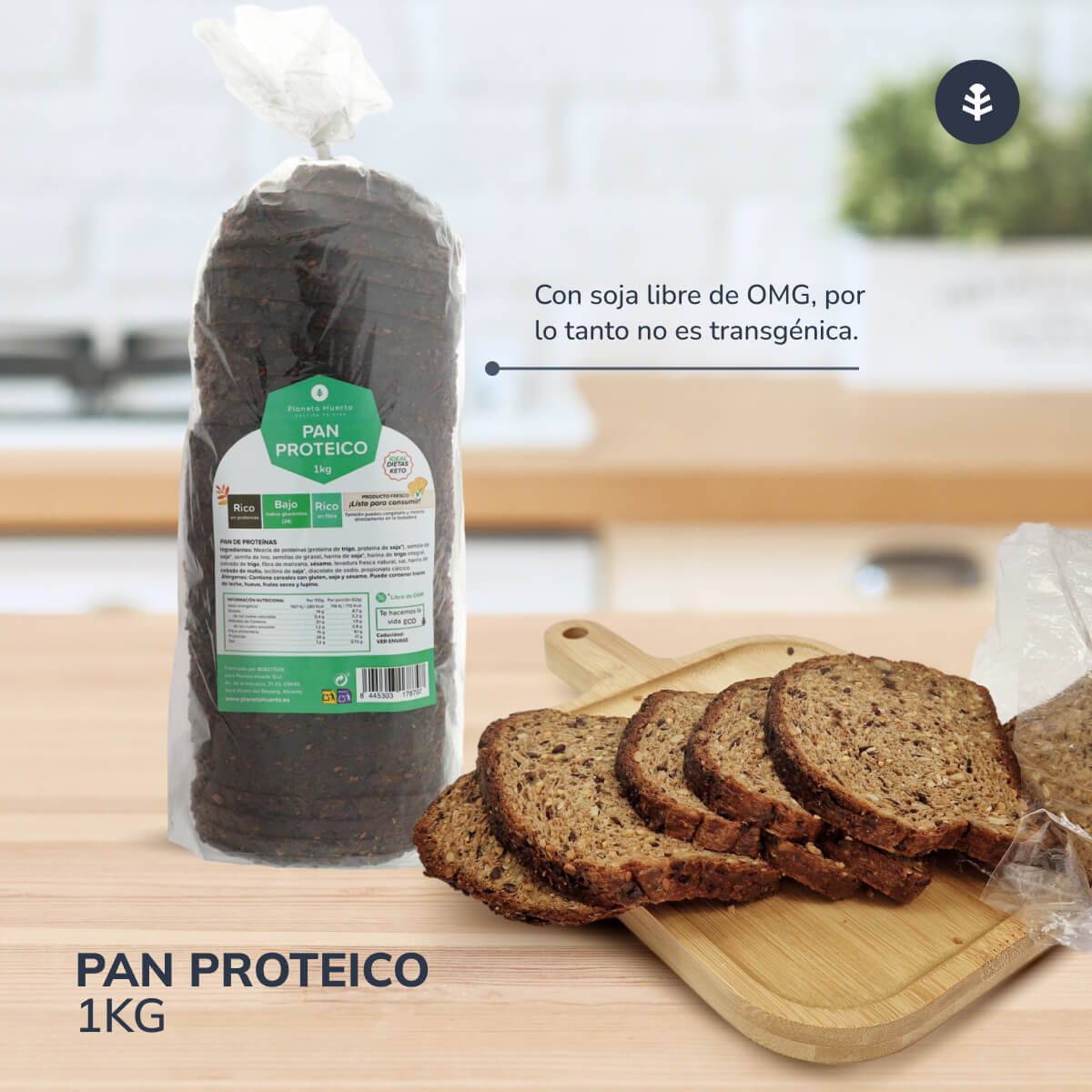 Proteinbröd Planeta Huerto 1 kg
