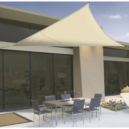 Waterdichte zonnekap Sunnet driehoekige kit 5x5x5m