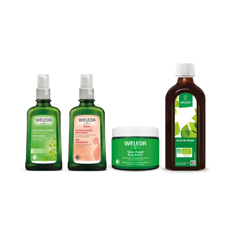 Sonderpackung Perfekte Haut + Geschenk Body Butter Weleda