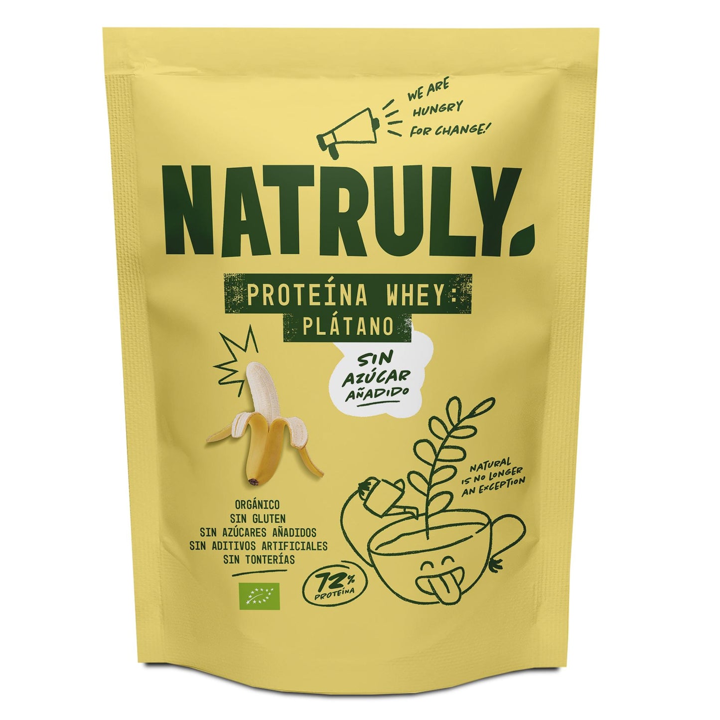 Proteine del siero di latte e banana Natruly 350 g