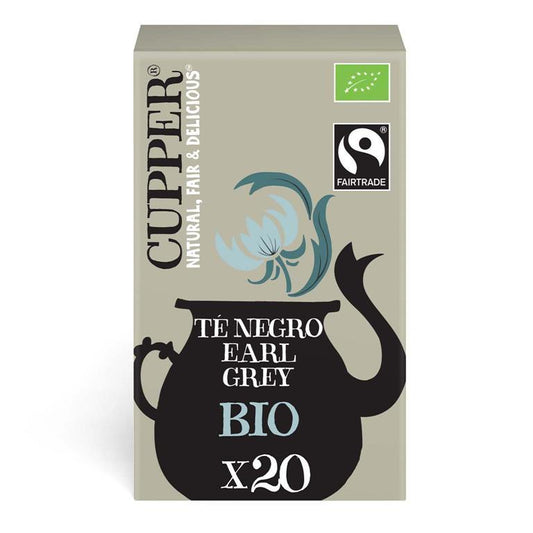 Bio-Cupper Earl Grey Schwarztee, 20 Teebeutel