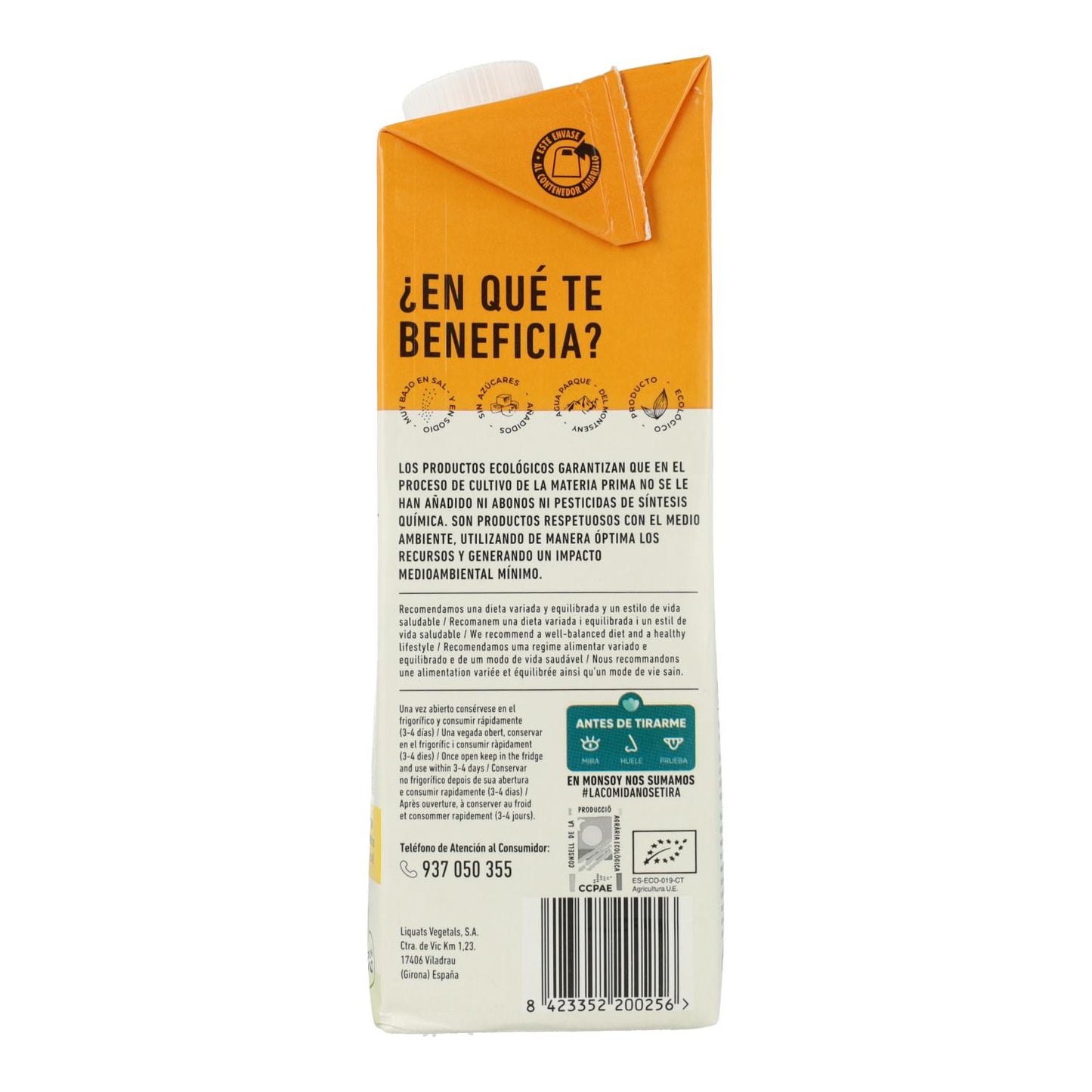 BIO-Haferdrink Monsoy 1 l