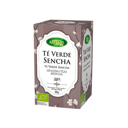 Eco Sencha Grüner Tee 20 Filter Artemisbio
