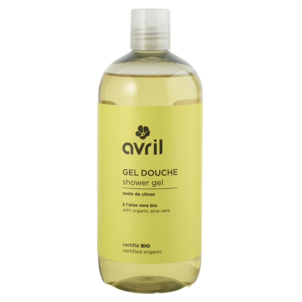 BIO-duschgel med citronskal Avril 500 ml