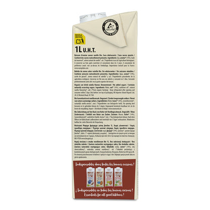 Ecomil Organic Sugar-Free Vanilla Oat Drink 1 L