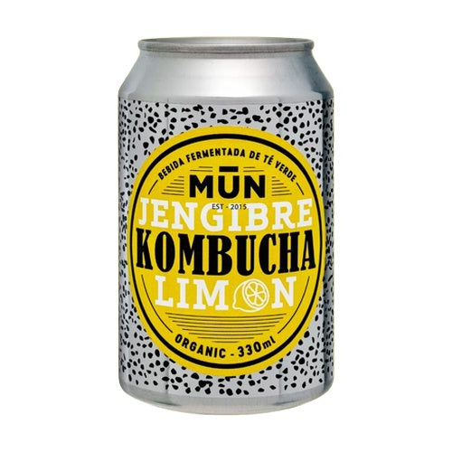Kombucha ingefära-citron ECO Mun 330 ml