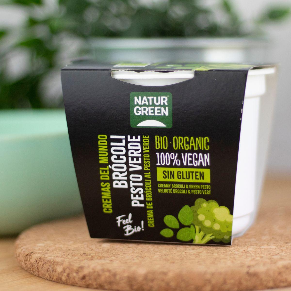 Naturgreen Brokkolicreme mit grünem Pesto, 310 g
