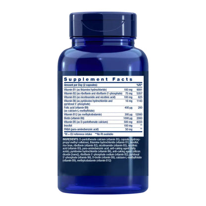 BioActive Complete B-Complex, Life Extension 60 gélules