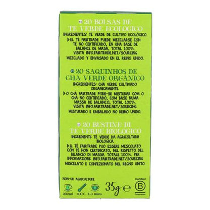 Cupper Bio Classic Grüner Tee, 20 Teebeutel 