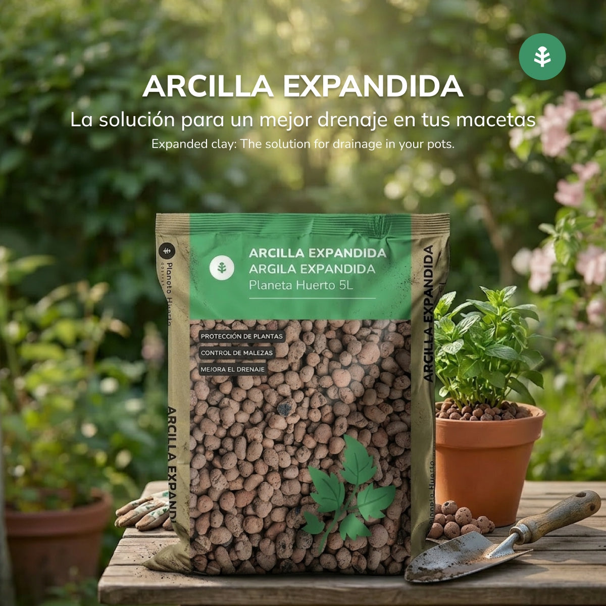 Glinka ekspandowana Planeta Huerto 5 litrów