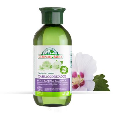 Shampoo für empfindliches Haar mit Kamille und Ringelblume Corpore Sano 300 ml