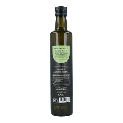 3-pack Planeta Huerto extra jungfruolja, tidig skörd, grön, ofiltrerad, 500 ml