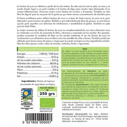 Salud Viva Tapioca Flour 250 g