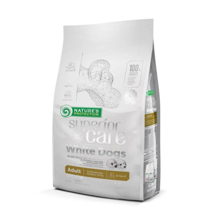 Nature's Protection White Dog Mangime grain free Agnello adulto razze piccole 1,5 Kg