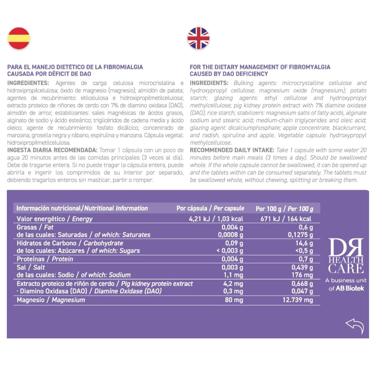 fibroDAO® 60 capsule con compresse gastroresistenti