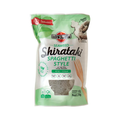 Shirataki, spaghetti di alghe marine Miyata 270 g