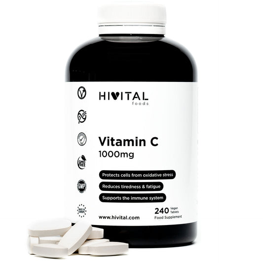 C-vitamin 1000 mg Hivital 240 veganska tabletter