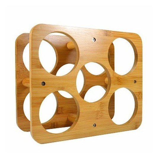 Bambusowy stojak na butelki Jocca