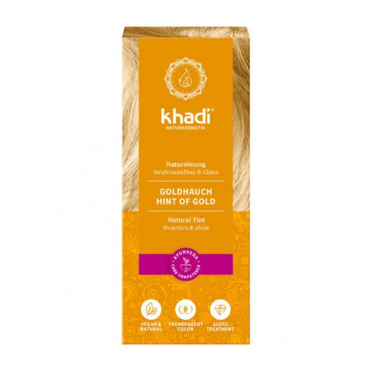 Khadi Natural Blonde Hair Dye with Golden Highlights 100 g