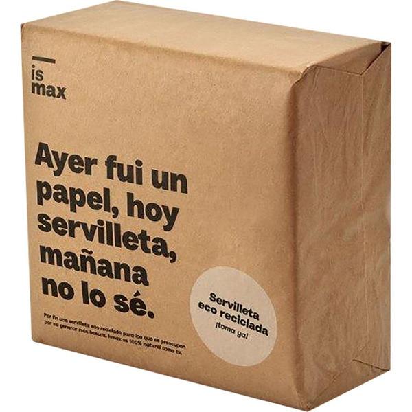 Ismax Eco Doppellagige Servietten, 50 Stück